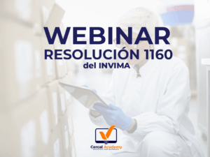 Webinar Resolución 1160 del INVIMA